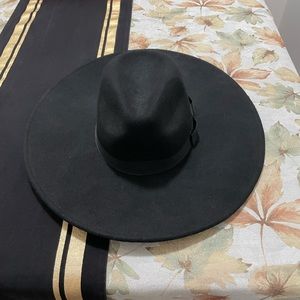 Killstar Black Wide Soft-Brimmed Hat